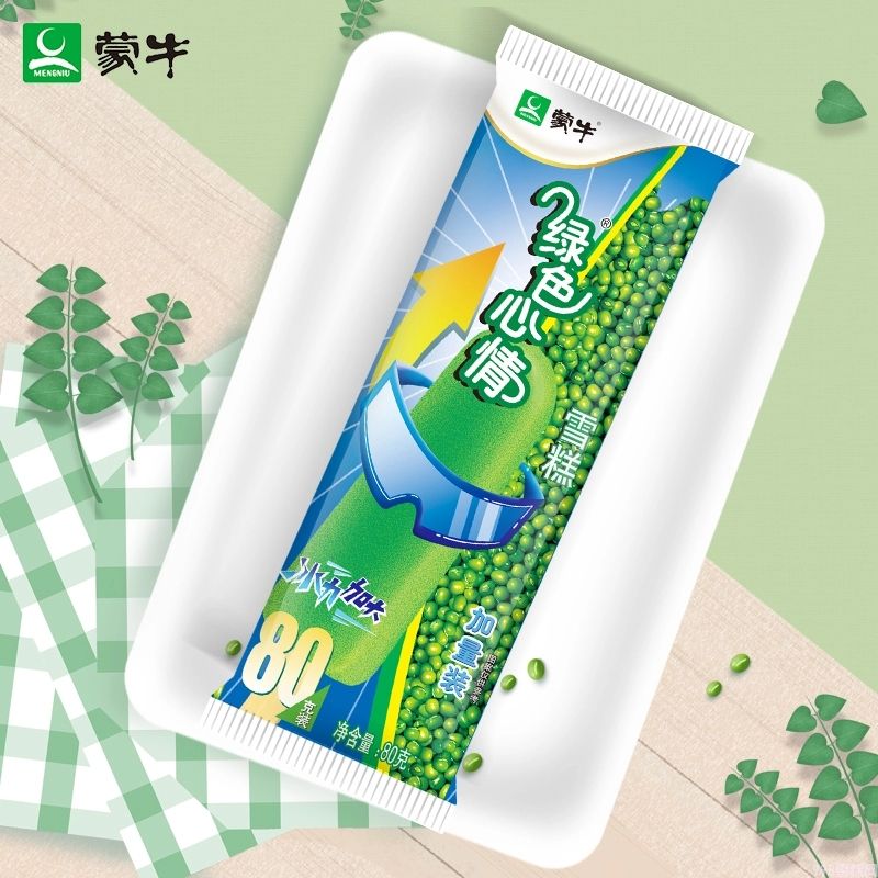 蒙牛绿色心情加量雪糕批发 90g 40支(2)