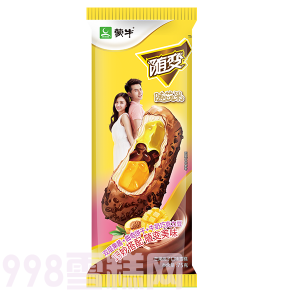 蒙牛随变随芯果草莓菠萝口味雪糕75g 30支